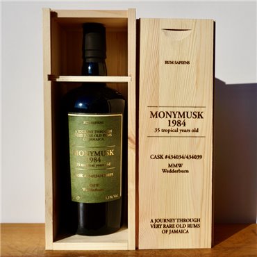 Rum - Velier Monymusk MMW 1984 35 Years Sapiens / 70cl / 63.1%