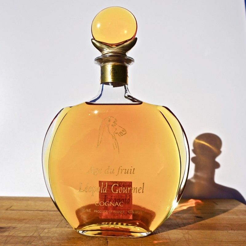 Cognac - Leopold Gourmel L'age du fruit 10 Years Carafe / 75cl / 41% Cognac 141,00 CHF