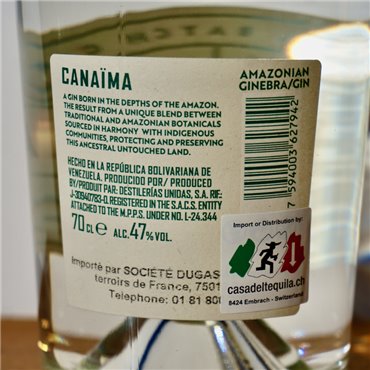 Gin - Canaima Gin / 70cl / 47%
