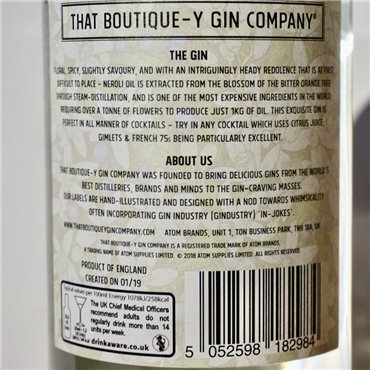Gin - That Boutique-y Gin Company Neroli / 70cl / 46%