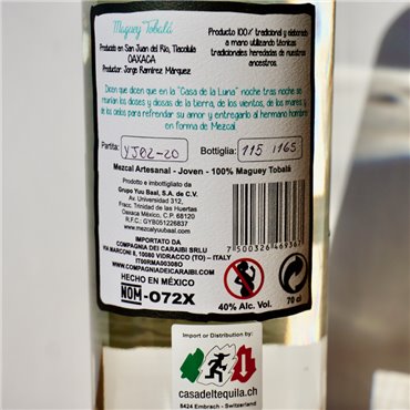 Mezcal - Yuu Baal Tobala / 70cl / 40%