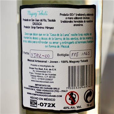 Mezcal - Yuu Baal Tobala / 70cl / 40%
