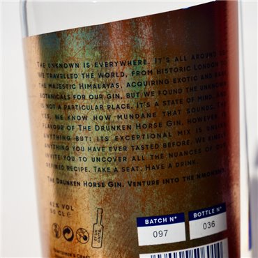 Gin - DH The Drunken Horse / 50cl / 42%