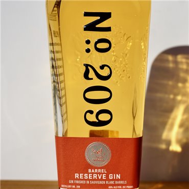 Gin - No. 209 Sauvignon Blanc Barrel Reserve / 70cl / 46%