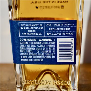 Gin - No. 209 Chardonnay Barrel Reserve / 70cl / 46%