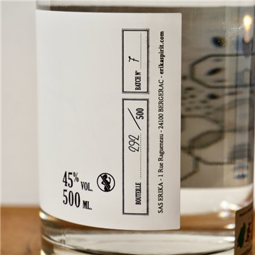 Gin - Erika Gasconha Dry Gin / 50cl / 45%