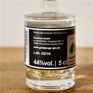 Gin - Goldjunge Distilled Dry Gin Miniatures - Black / 5cl / 44%