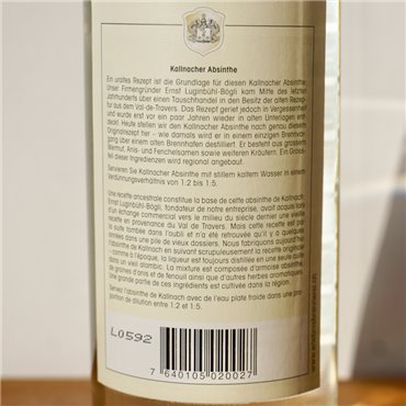 Absinthe - Kallnacher / 50cl / 55%