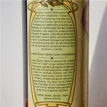 Liqueur - Gran Classico Bitter / 70cl / 28%