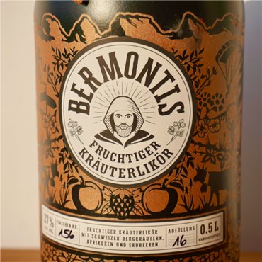 Liqueur - Bermontis Kraüterlikör / 50cl / 27%