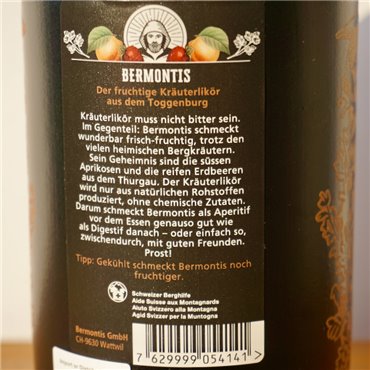 Liqueur - Bermontis Kraüterlikör / 50cl / 27%