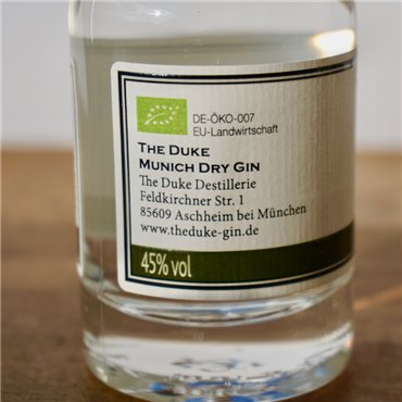 Gin - The Duke Munich Dry Miniatur / 10cl / 45%
