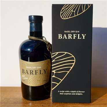 Gin - Barfly Basel Juniper & Citrus Dry Gin / 50cl / 43%