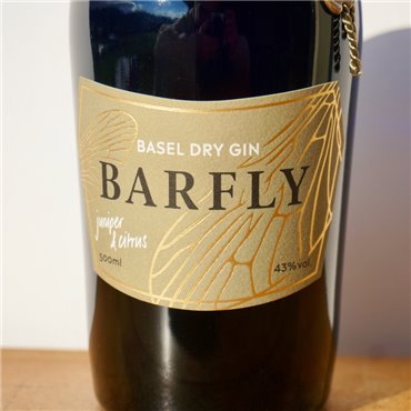 Gin - Barfly Basel Juniper & Citrus Dry Gin / 50cl / 43%