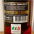 Rum - Kiss Detroit Rock Premium Dark Rum / 70cl / 45%