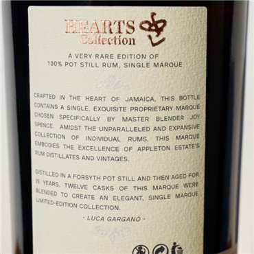 Rum - Appleton Estate 1994 Hearts Collection / 70cl / 60%