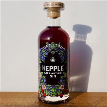 Gin - Hepple Sloe & Hawthorn Gin / 50cl / 30%