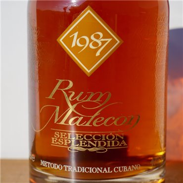 Rum - Malecon Vintage 1987 / 70cl / 40%