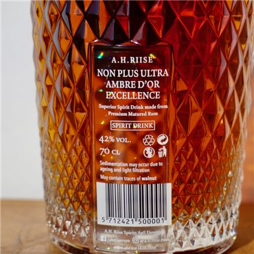 Rum - A.H. Riise Non Plus Ultra Ambre D'Or / 70cl / 45%