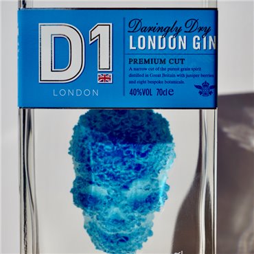 Gin - D1 Daringly Dry Gin / 70cl / 40%