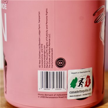 Gin - Burleighs Marilyn Monroe Gin / 70cl / 40%