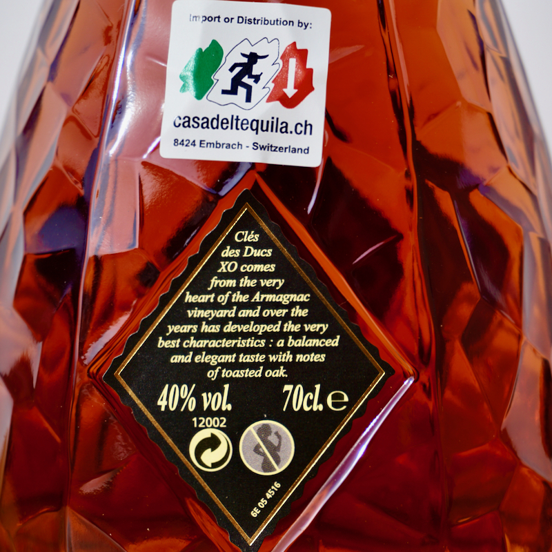 Armagnac - Cles des Ducs XO / 70cl / 40%