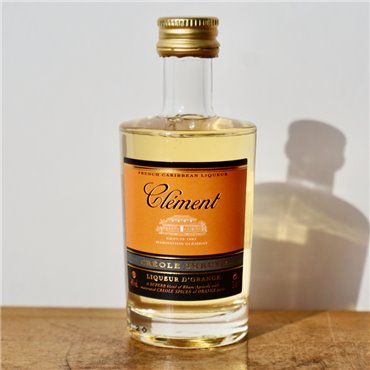 Rum - Clement Shrubb Orange Liqueur Miniatur / 5cl / 40%