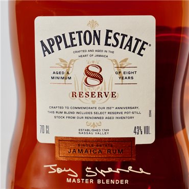 Rum - Appleton Estate 8 Years / 70cl / 43%