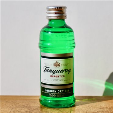 Gin - Tanqueray Export Strength Miniatur / 5cl / 41.3%