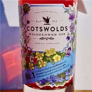Gin - Cotswolds Wildflower Gin / 70cl / 41.7%