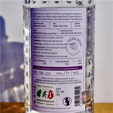 Mezcal - Los Danzantes Sierra Negra / 70cl / 48%