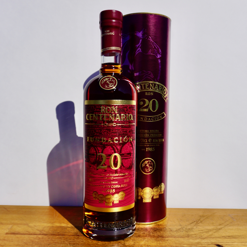 Rum - Centenario Fundacion 20 Years / 70cl / 40%