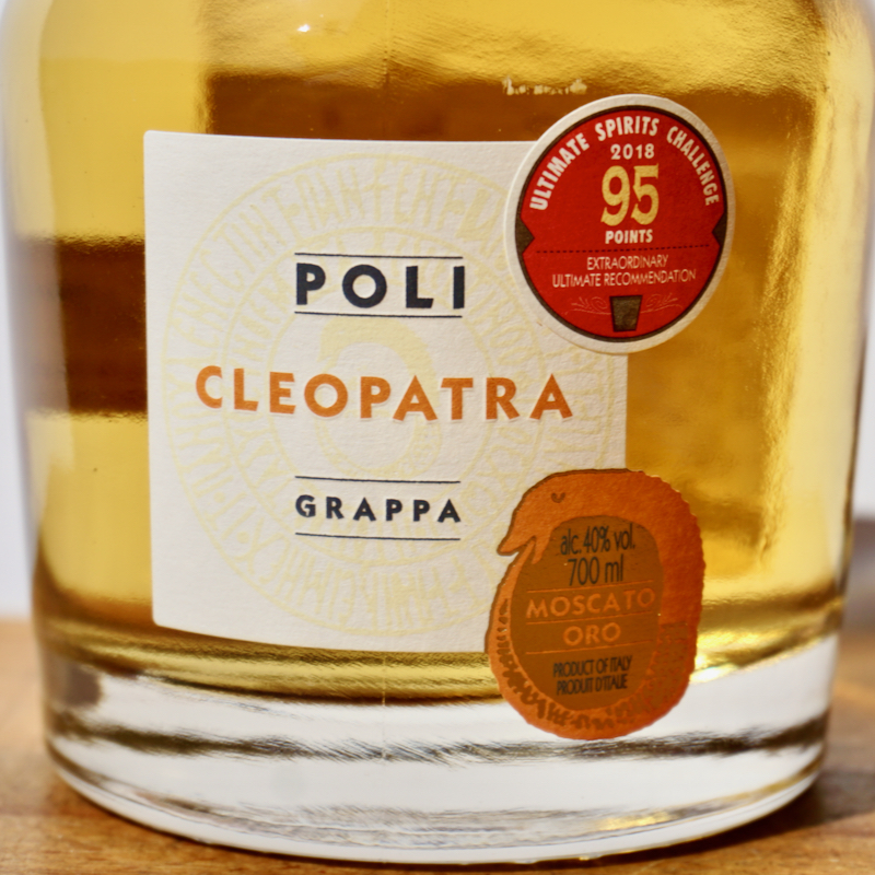 / Cleopatra Poli 40% / 70cl Grappa Moscato -
