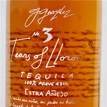 Tequila - Tears of Llorona No 3 Extra Anejo / 100cl / 43%