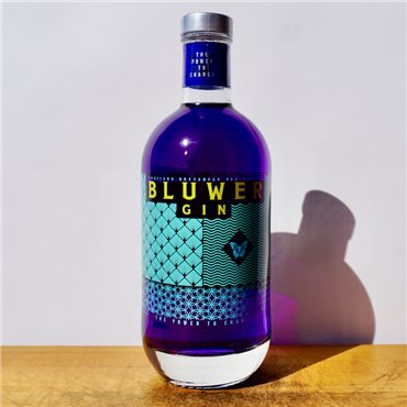 Gin - Bluwer Blue Gin / 70cl / 37.5%