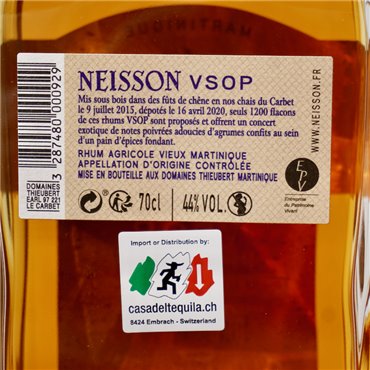 Rum - Neisson VSOP Cuvee Anniversaire 88 Years / 70cl / 44%