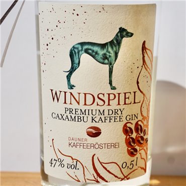 Gin - Windspiel Caxambu Kaffee Gin / 50cl / 47%