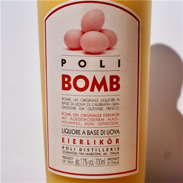 Liqueur - Poli Bomb Eierlikör Liquore all'Uovo / 70cl / 17%