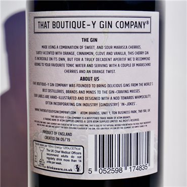 Gin - That Boutique-y Gin Company Cherry Gin / 70cl / 46%