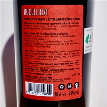 Liqueur - Roger Amaro Extra Strong / 70cl / 25%