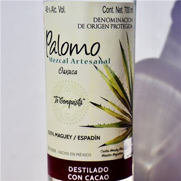 Mezcal - Palomo Espadin Destilado con Cacao / 70cl / 46%