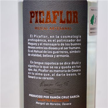 Mezcal - Picaflor Wild Espadin, Madrecuishe / 70cl / 47.87%