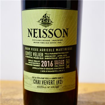 Rum - Velier Neisson 2016 Chai Vevert / 20cl / 56.8%