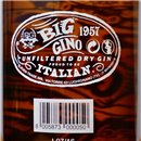 Gin - Big Gino Italian Dry Gin / 100cl / 40% Gin - Big Gino Italian Dry Gin / 100cl / 40%