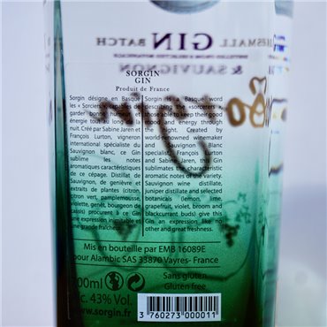 Gin - Sorgin Sauvignon Francois Lurton / 70cl / 43%