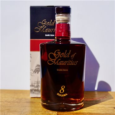 Rum - Gold of Mauritius Dark Rum Solera 8 / 70cl / 40%