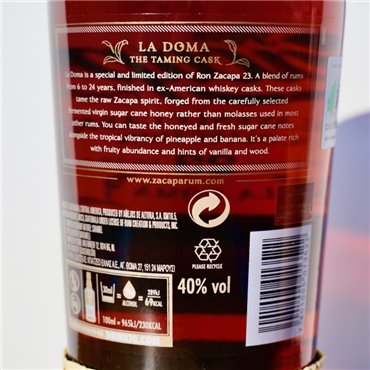Rum - Zacapa La Doma Heavenly Cask Collection 23 Years / 70cl / 40%
