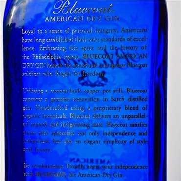 Gin - Bluecoat American Dry / 70cl / 47% Gin 52,00 CHF