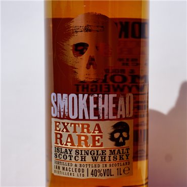 Whisk(e)y - Smokehead Extra Rare Gold Design Islay Single Malt / 100cl / 40%