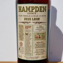 Rum - Hampden Estate LROK 2010 / 70cl / 47%